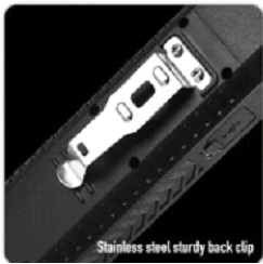Stainless Steel Surdy Back Clip